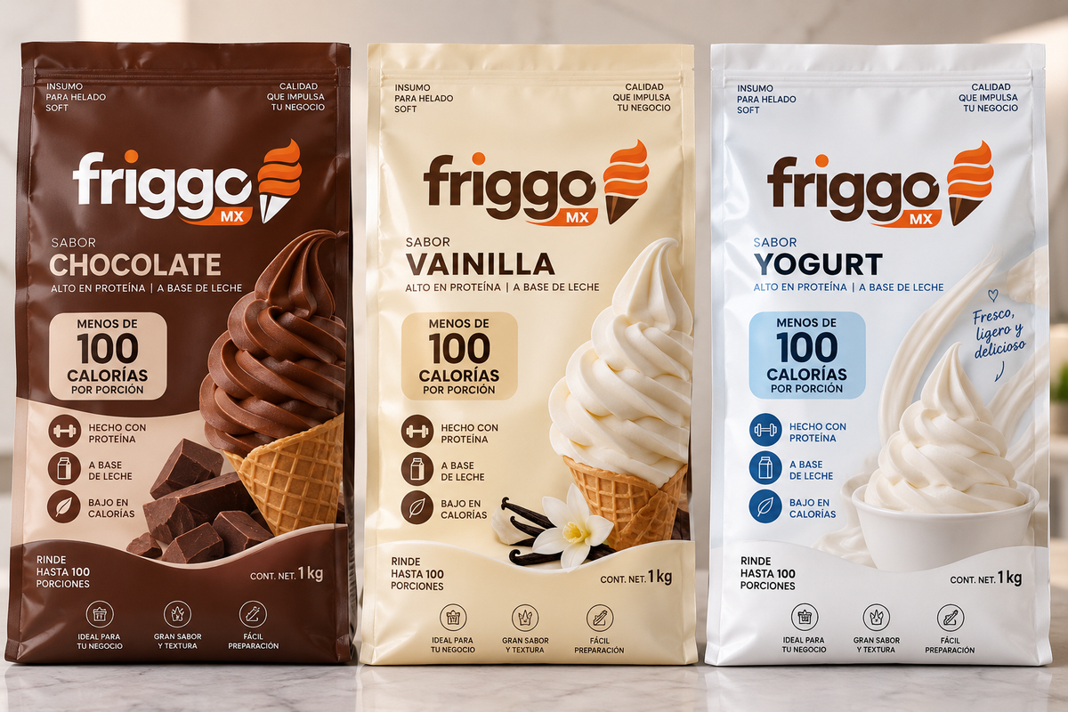 Bases para Helado | FRIGGO MX