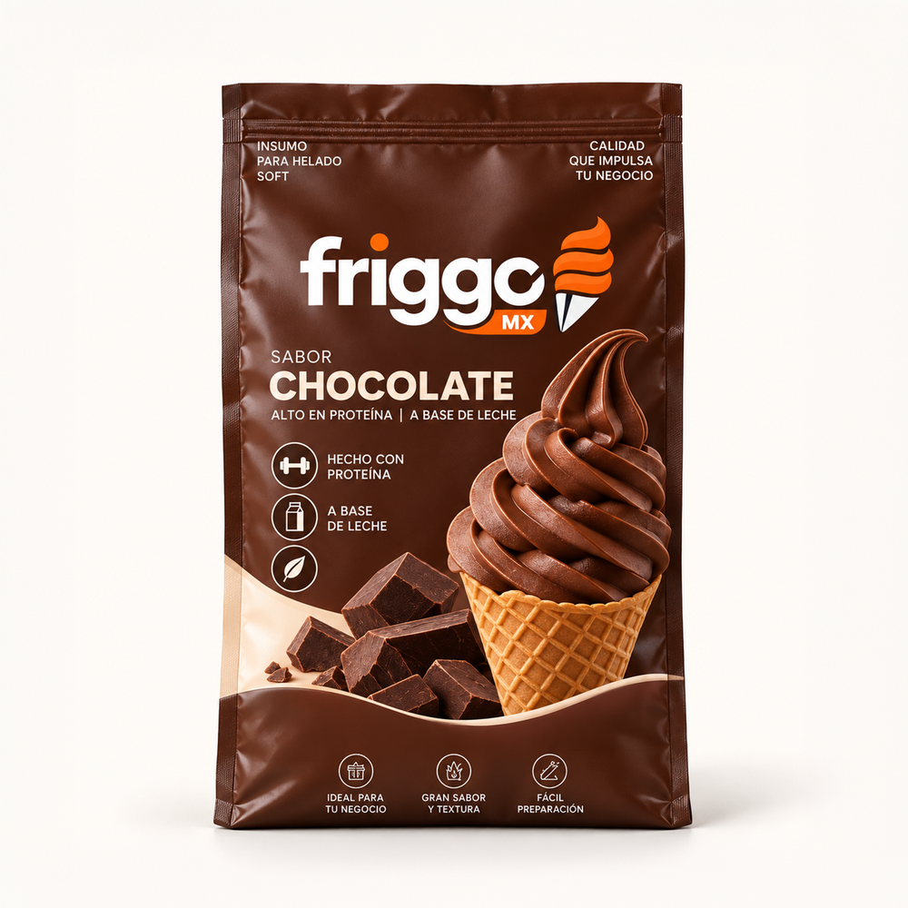 Base de Helado en Polvo Chocolate 500 g | FRIGGO