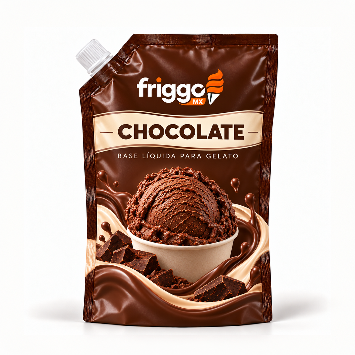 Base Líquida para Gelato Chocolate | FRIGGO
